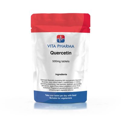 VITA PHARMA Quercetin 500mg 120 Tablets