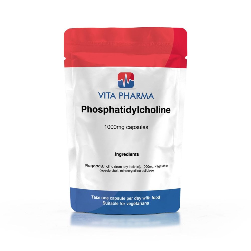 VITA PHARMA Phosphatidylcholine 1000mg 365 Capsules