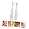 PartyKindom 4pcs Toothbrush for Year Old Soft-bristled Toothbrush Boy Girl Teeth Brush Care for Boy Girl view 4