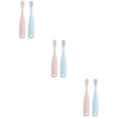 PartyKindom 6pcs Toothbrush for Boy Girl Teeth Brush Soft-bristled Boy Girl Toothbrushes Adorable Design Super Soft Bristles for Gentle Cleaning