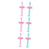 PartyKindom 6pcs Silicone Toothbrush Training Toothbrushes Protective Baffle for Boy Girl Boys and Girls Dental Care Soft Bristles for Oral Care view 1