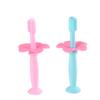 PartyKindom 6pcs Silicone Toothbrush Training Toothbrushes Protective Baffle for Boy Girl Boys and Girls Dental Care Soft Bristles for Oral Care view 3