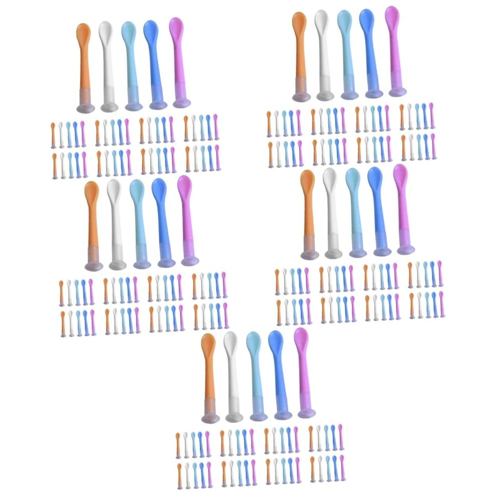 PartyKindom 500pcs Small Reusable Contacts Lens Removers Convenient Lens Sticks for Travel Use Stick Tools Random Color