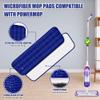 Spray Mops for Cleaning Floors - EXEGO Microfibre Floor Mops with 3 Reusable Washable Pads 1 Refillable Bottle - Dry Dust Mop for Laminate Tile Wood Hardwood Vinyl - Home Commercial Mop view 3