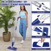 Spray Mops for Cleaning Floors - EXEGO Microfibre Floor Mops with 3 Reusable Washable Pads 1 Refillable Bottle - Dry Dust Mop for Laminate Tile Wood Hardwood Vinyl - Home Commercial Mop view 4