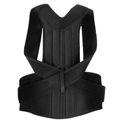 xinrishe Plus Size XS-5XL Back Posture Corrector Men Women Adjustable Lumbar Support Shoulder Clavicle Spine Correction Teenage Students Hunchback Correction Belt(M)