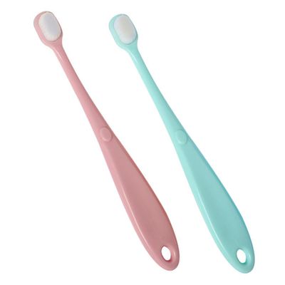 PartyKindom 4pcs Boy Girl Toothbrush Years Ultra-fine Boys and Girls Toothbrush Nursing Brush Material Dry Clean