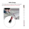 139.5cm/55in Telescopic Blind Cane 8 Sections Titanium Alloy Walking Sticks with Reflective film Cane for the Visually Impaired Men and Women(139.5cm/55in) view 4