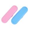 PartyKindom 4pcs Compact Travel Toothbrush Holder Electric Toothbrush Protector Cover for Oral Folding Case for Electric view 3