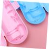 PartyKindom 4pcs Compact Travel Toothbrush Holder Electric Toothbrush Protector Cover for Oral Folding Case for Electric view 4