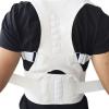 Women Men Corrector Postura Back Support Posture Correction Belt Heavy Lift Work Shoulder Straps Brace (White L/Large) (White L/Large) (BlueWhite S/Small) view 4