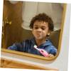 PartyKindom 4pcs Boys and Girls Toothbrushes Portable Soft Bristle Travel Teeth Boy Girl Manual Brush Daily Use Accessory view 2