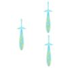 PartyKindom 3pcs Boys and Girls Toothbrush Non-Slip Manual Tooth Brush for Boy Girl Teeth Cleaner in SkyBlue for Daily Oral Care Routine view 1