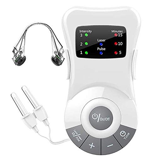 DYHQQ Nose Therapy Machine, Allergic Rhinitis Laser Treatment Machine Anti Snore Device Sinusitis Nose Therapy Cure Hay Fever Allergic Rhinitis Laser Treatment Machine