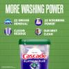 Cascade Platinum Plus Action Pacs Dishwasher Detergent - Fresh Scent, 51 Pack view 4