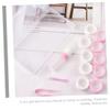 PartyKindom 2sets Case Box Tweezers Portable Remover Kit Small Case for Eye Care view 2
