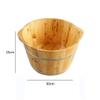 Foot Tub, Foot Basin Tub Bucket, Massage, Spa, Sauna, Soak,Foot Bath Wooden Bucket Foot Spa Household Wash Basin Practical Comfortable Anniversary view 2