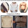 CYMYYDS Silicone Fake Chest Muscles, Realistic Silicone Muscle Chest Bodysuit Simulation Muscles, Fake Male Muscle Suit for Cosplay Halloween, Crossdresser,Naturalcolor view 2