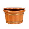 GSDOMJ Foot Tub, Foot Basin Tub Bucket, Massage, Spa, Sauna, Soak,foot Bath Wooden Bucket Foot Spa Household Wash Basin Practical Comfortable anniversary view 1