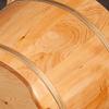 GSDOMJ Foot Tub, Foot Basin Tub Bucket, Massage, Spa, Sauna, Soak,foot Bath Wooden Bucket Foot Spa Household Wash Basin Practical Comfortable anniversary view 4