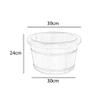 GSDOMJ Foot Tub, Foot Basin Tub Bucket, Massage, Spa, Sauna, Soak,foot Bath Wooden Bucket Foot Spa Household Wash Basin (Color : B) Practical Comfortable anniversary view 3