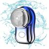 Portable Electric - Travel Electric Shavers for Men Rechargeable - Washable Powerful Precision Trimmer Portable Cordless for Smooth Shave view 1