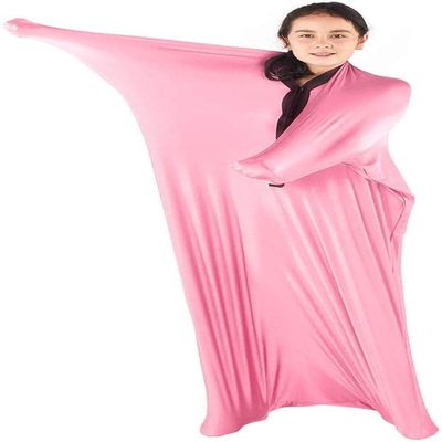 BOSSGE Sensory Full Body Sock For Kids - Sensory Body Sock For Kids With Special Needs - Sensory Sack/Sensory Pod For Coordination & Stress Relief (Color : Pink, Size : XL/X-Large-74 * 165cm)
