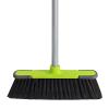 Green Indoor Broom 54" Long Handle House Broom for Floor Cleaning Sweeping Broom for Kitchen, Garage, Lobby, Patio and Garden view 1