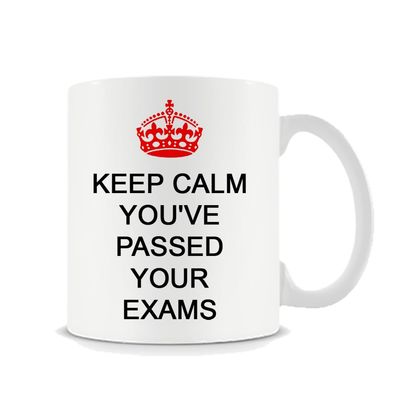 Giftme Keep Calm You've Passed Your Exams, 11oz Coffee, Tea, Ceramic Mug.