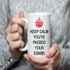 Giftme Keep Calm You've Passed Your Exams, 11oz Coffee, Tea, Ceramic Mug. view 3