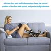 Kuuddker Plantar Fasciitis Night Splint Foot Support Boot Tendonitis Brace for Fascia Tendon and Calf Stretching Heel Bone M view 3
