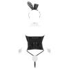 GRRKDFQ Sexy Lingerie For Women Sets Outfits Strapless Open Crotch Cosplay Costume,Black,Xl view 2