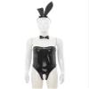 GRRKDFQ Sexy Lingerie For Women Sets Outfits Strapless Open Crotch Cosplay Costume,Black,Xl view 4