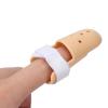 4 Pcs Finger Splint Brace, Mallet Finger Splints Pinky, Plastic Finger Protector Support for Arthritis, Adjustable Finger Immobilizer for Broken Finger Joint Fracture Pain view 2