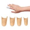 4 Pcs Finger Splint Brace, Mallet Finger Splints Pinky, Plastic Finger Protector Support for Arthritis, Adjustable Finger Immobilizer for Broken Finger Joint Fracture Pain view 3