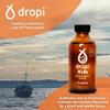 Dropi Kids Omega 3 Fish Oil Liquid - Maximum Strength Omega-3s EPA, DHA, Vitamin A & D - Extra Virgin Cod Liver Oil Food Supplement - Immune System, Brain Health & Joint Support - Original 110ml view 3