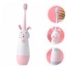Gatuida 3sets Boy Girl Cartoon Sonic Vibrates Boy Girl's Electric Toothbrushes Cartoon Toothbrush for and Girls Electric for and view 2