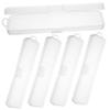 FRCOLOR 10pcs Toothbrush Case Travel Toothbrush Holder Makeup Brush Storage Container for Travel Organizer Case and Makeup Brushes view 2