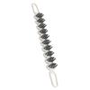 KICHOUSE Ergonomic Handle Design Kitchen Scrub Brush Window Groove Cleaning Brush for Spaces view 1
