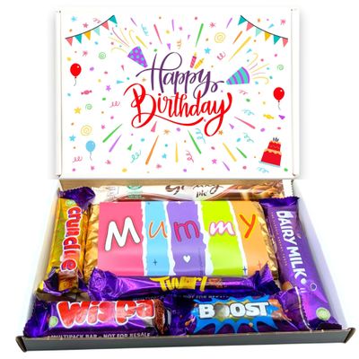 MUMMY Chocolate Hamper, Gift for Mummy, Birthday Present for Her, Sweet Box, Chocolate Selection Box For Birthday