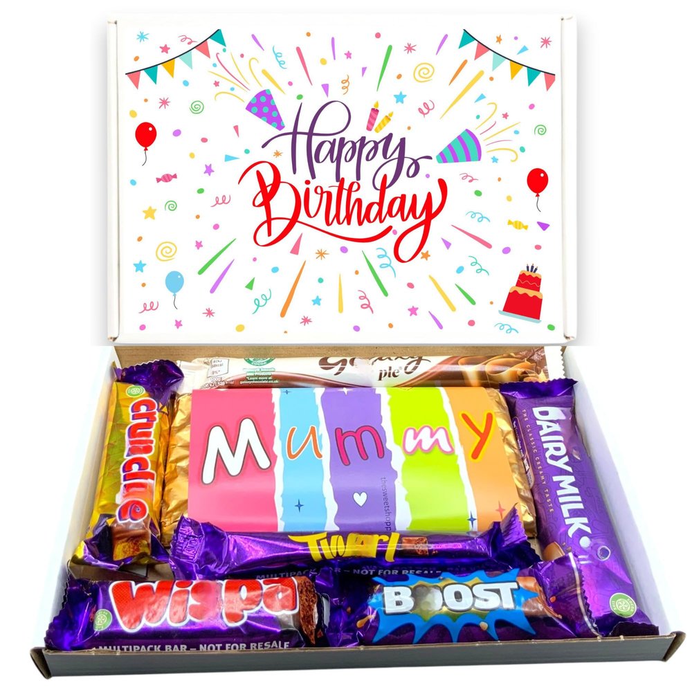 MUMMY Chocolate Hamper, Gift for Mummy, Birthday Present for Her, Sweet Box, Chocolate Selection Box For Birthday