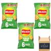 Walker Pickled Onion Crisps Multipack, (6x25g) Pack Of 3 view 1