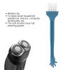 ANKROYU 50 PCS Shaver Brush, Electric Shaver Brush Small Shaver Cleaning Brush Nylon Bristles Pp Handle Shaver Brush for Computer Keyboard Household Appliances Dusting view 4
