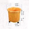 GSDOMJ Natural Wooden Footbath Bucket,Wooden Foot Bath Foot Basin Household Foot Bath Foot Tub Household Foot Bath Heightening Beauty Relief,Onecolor-42 40Cm Anniversary Comfortable anniversary view 4