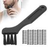 ANKROYU 50 PCS Electric Shaver Brush, Vent Printer Brush Computer Keyboard Brush Shaver Duster Cleaning Brush Shaver Cleaning Tool for Home Appliances Computer Accessories view 2