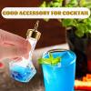MAGICLULU Portable Decorative Bitters Bottle Glass Cocktail Pourer Bitter Dispenser for Old Fashioned Cocktail Bar Use view 3