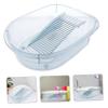CAXUSD - Washbasin Washboard Clothes Washing Basin Laundry Tub Pp Material Easy to Clean for Newborns Students view 4