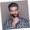 Beavorty 3pcs Wooden Shaving Brush for Men Beard Care Brush Bristles for Mustache Grooming Use in Barber Routine for Men view 3