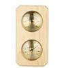 Kliplinc Sauna Thermometer, 2-in-1 Sauna Hygrothermograph, Indoor Celsius Thermometer and Hygrometer for Hotels or Saunas, Easy Installation, Easy to Use view 1