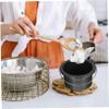 Beavorty 3pcs Wax Heater Inner Pot Hive Wax Pot Aluminum Bowl Hair Removal Tool Non-stick Home Salon Use Random Color view 3